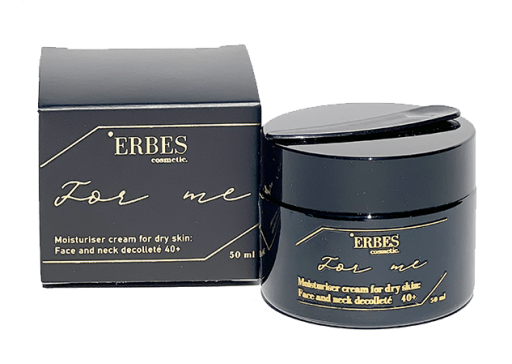 Moisturising cream for dry skin